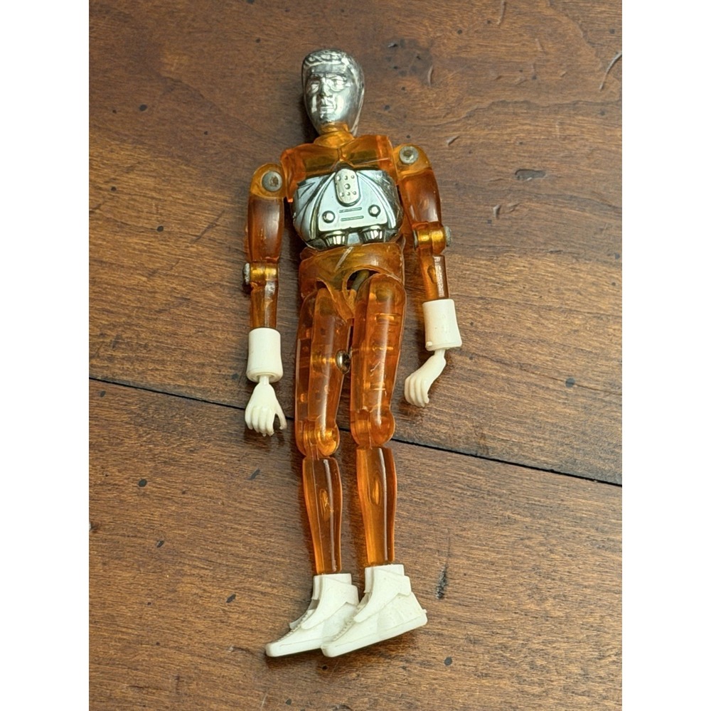 Micronauts Time Traveler Clear Orange Version Mego 1976 Vintage